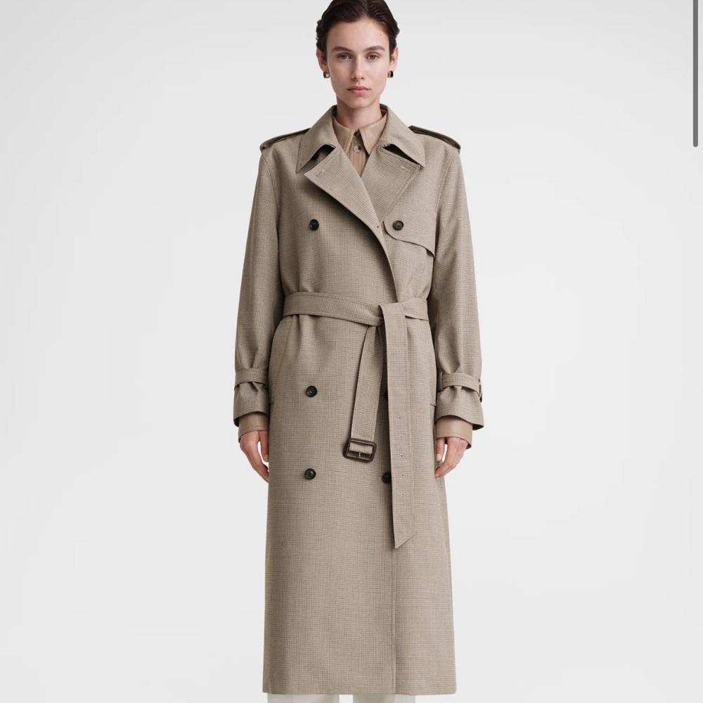 TOTEME Houndstooth Trench